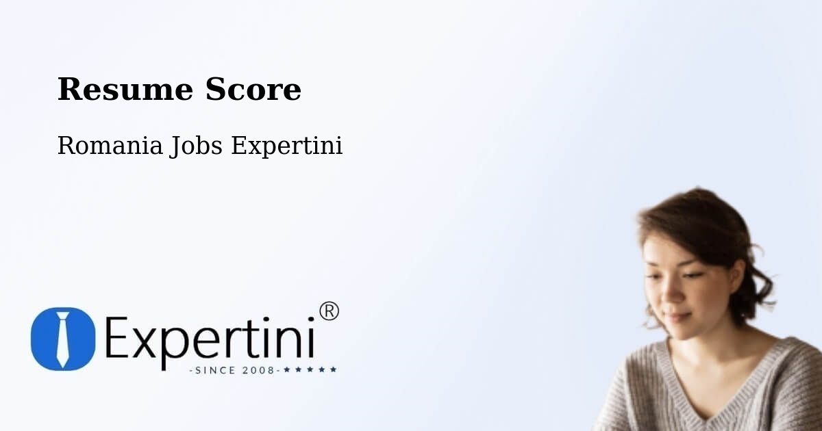 Resume Score & Job Description Match Tool – Rusca - Romania Jobs Expertini
